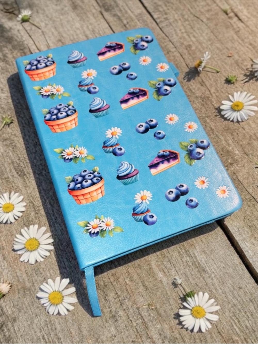 Blueberry Themed Notebook